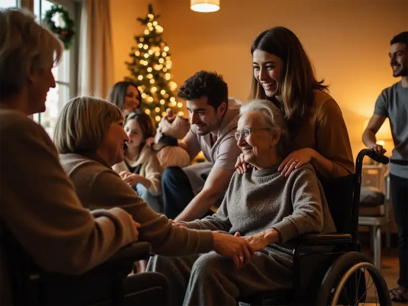 Kerst in zorginstellingen een warm gevoel